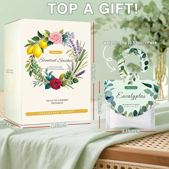 15PCS Eucalyptus Scented Sachets - Image 6