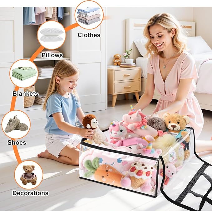 SpaceTrove Clear Storage Bags - Image 5