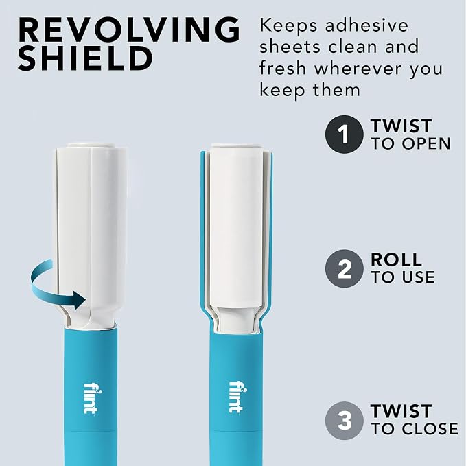Flint Plus Retractable Lint Remover & Pet Hair Roller - Image 2