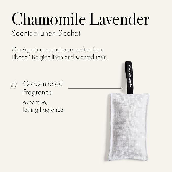LAFCO New York Scented Linen Sachet, Chamomile Lavender - Image 2