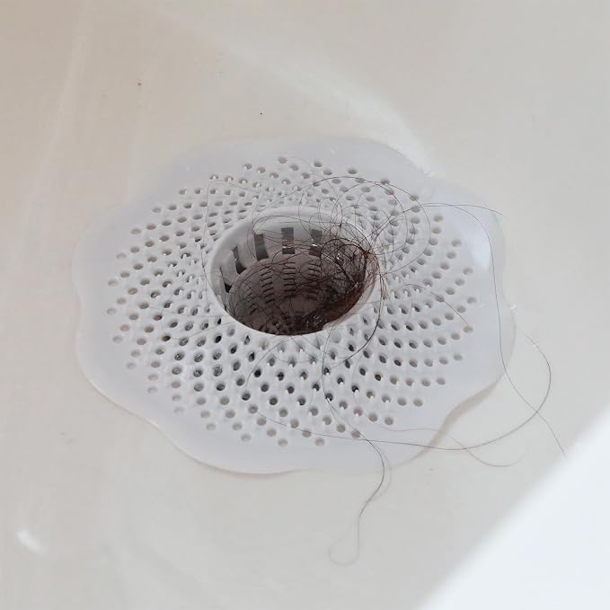 Danco Tub Hair Catcher & Strainer, Drain Clog Prevention - Image 9