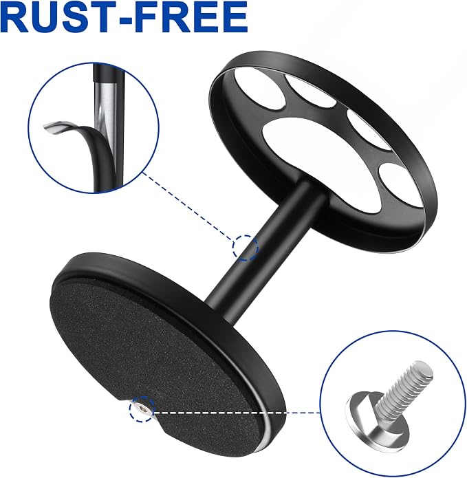 Metal Toothbrush Holder Stand for Bathroom: Stainless Steel Ventilated Organizer - Image 4