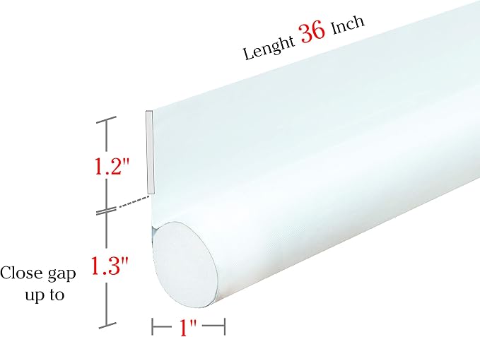 Door Draft Stopper 36" : One Sided Door Insulator - Image 3