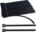 100 PCS 12 Inches Black Reusable Cable Ties, Cable Organizer, Cord Wrap and by Unknown