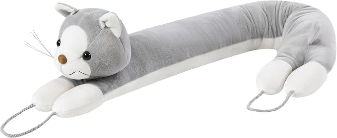 Sunolga Door Draft Stopper Blocks Hot and Cold Air, Weighted Sand and Cotton - Image 8