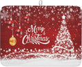 Merry Christmas Dish Drying Mat by Kawani