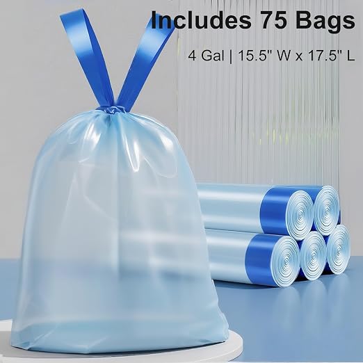 2.3 Gallon Slim Small Bathroom Trash Can - Image 8