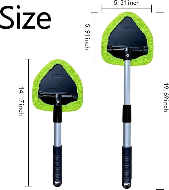 Microfiber Car Windshield Cleaning Tool - Image 2