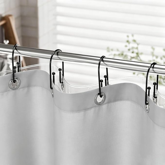 BBV Shower Curtain Hooks Rings - Image 3