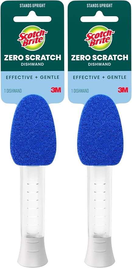 Scotch-Brite Non-Scratch Dishwand, Scrubber by Unknown