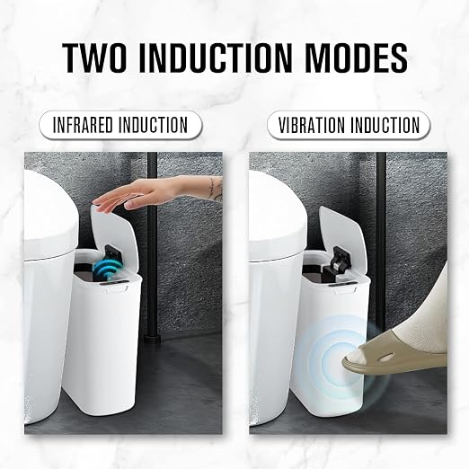 Cesun Automatic Small Bathroom Trash Can - Image 5