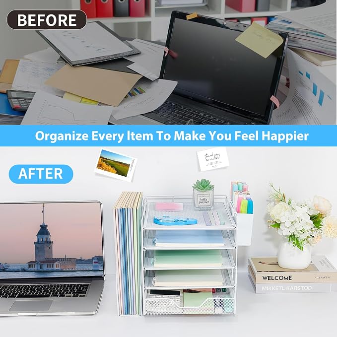 5-Tier Desk File Organizer - Image 4