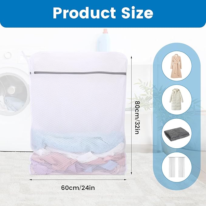 Dntorx 2 Pack XX-Large Mesh Laundry Bags - Image 2