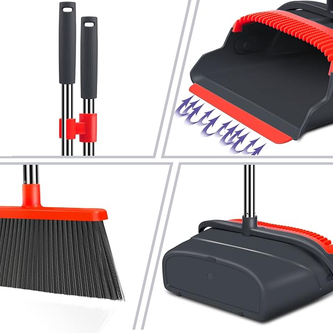 Upgrade Broom and Dustpan Set, Broom - Image 3