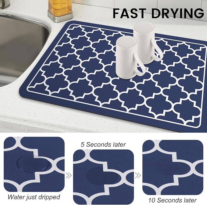 Dish Drying Mat Absorbent Dish Drying Mats - Image 3