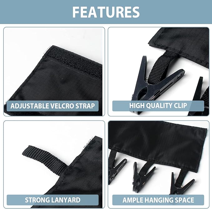 TamBee Travel Hangers Foldable for Suitcase Clothespin Travel Portable Folding - Image 4