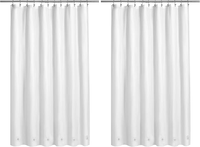 Barossa Design White Shower Curtain Liner by BarossaDesign
