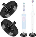 2 Pack Black Electric Toothbrush Holder by LUEXBOX