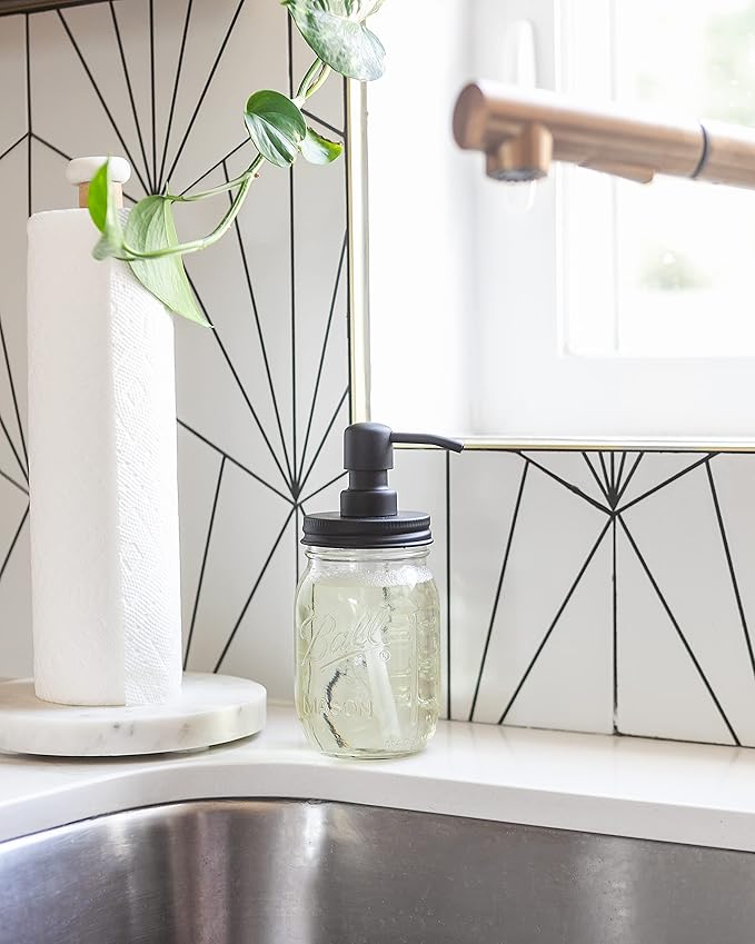 Mason Jar Soap Dispenser - Image 4