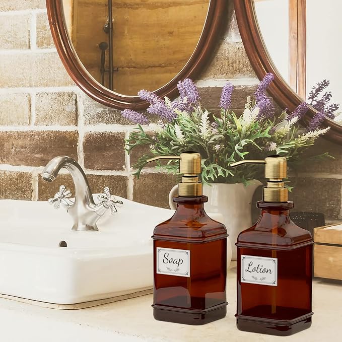 Soap Dispenser 2 Pack, Hand Soap Dispensers - Image 7