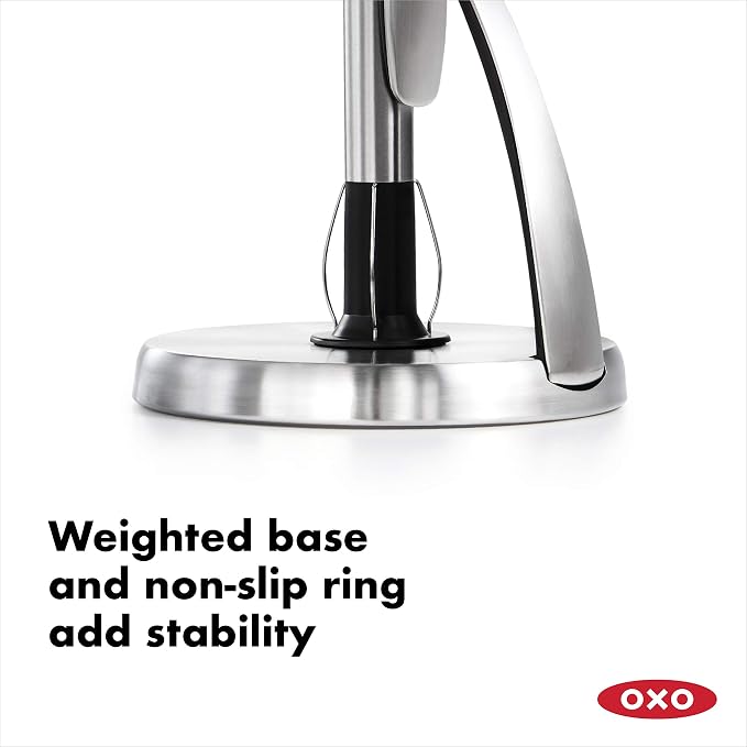 OXO Good Grips SimplyTear Paper Towel Holder Countertop - Image 4