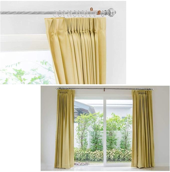 40 Pack Rings Curtain Clips Rustproof Metal Window Drapery Decorative Clips - Image 6