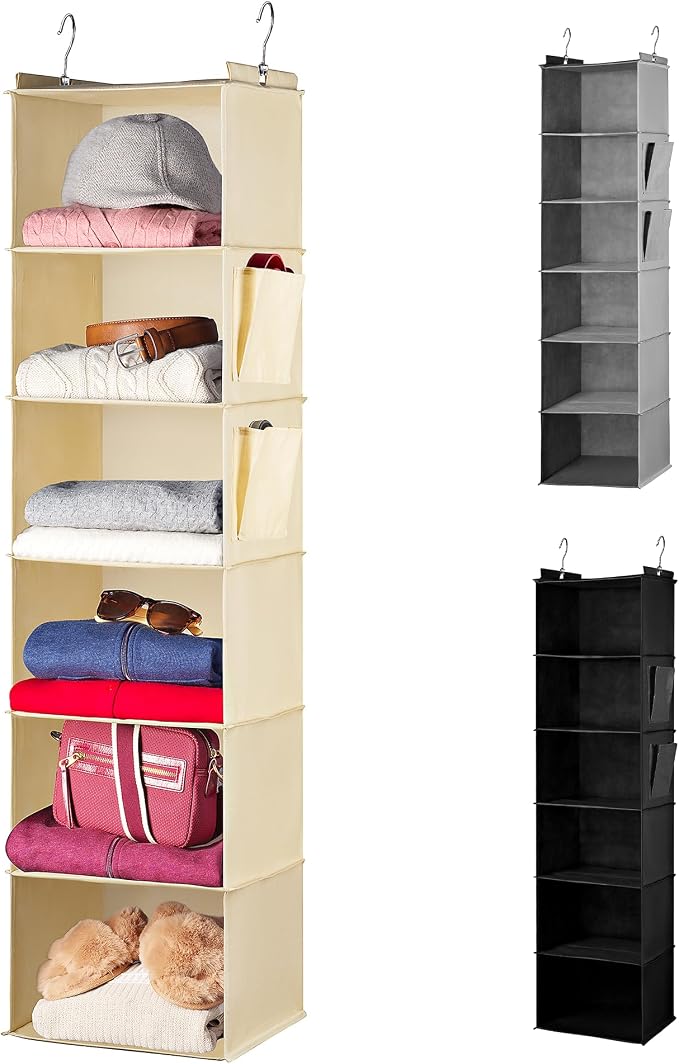 Handy Laundry Hanging Closet Organizer by Handy+Laundry