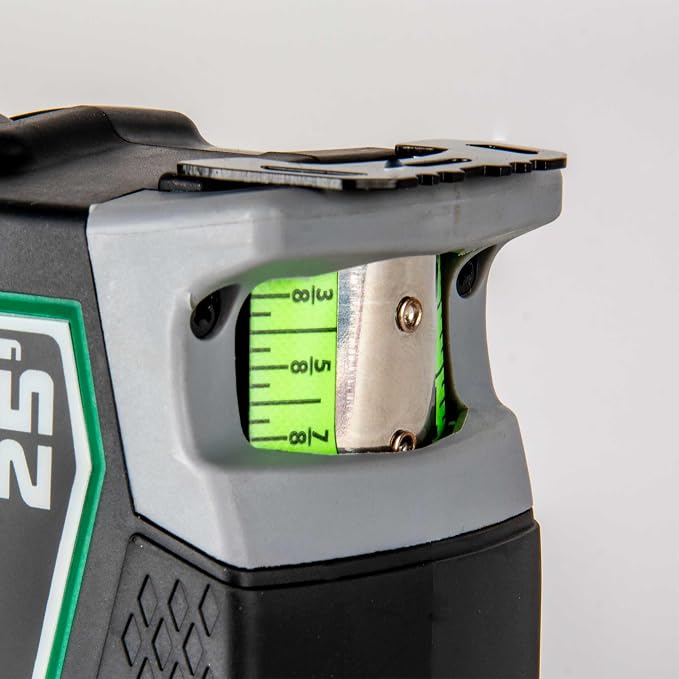 Metabo HPT 25 Ft Tape Measure, 17-Ft Reach & 14-Ft Standout, Wire Belt Clip and - Image 10