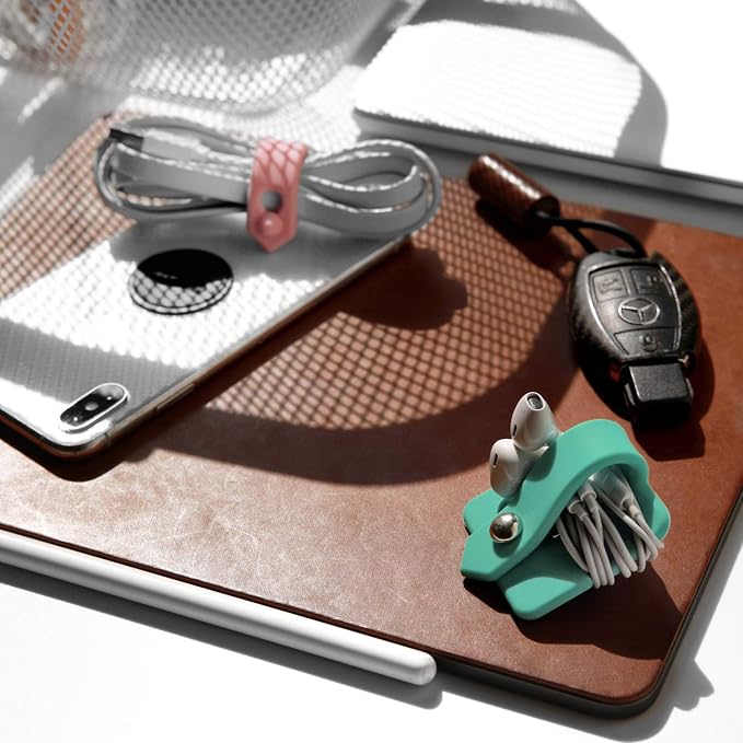 Cord Organizer Tangle-Free Earphone Organizer Headphone Earphone Cable - Image 7