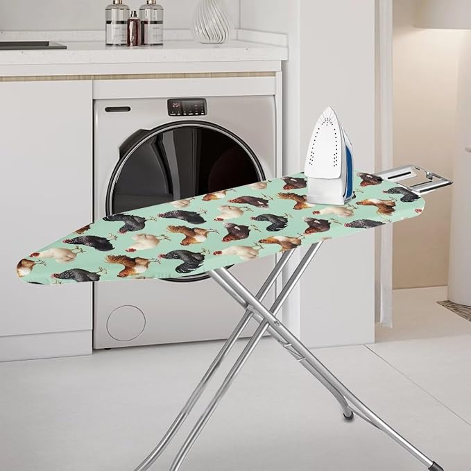 Rooster Ironing Board Cover Heat Reflective Stain Resistant Ironing Board Covers - Image 2