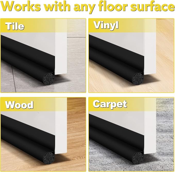 HomeProtect Door Draft Stopper 30 Inch, Weather Stripping - Image 9