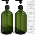 Kzeirm Green Soap Dispenser, Dish & Hand Soap Dispenser Set by Kzeirm