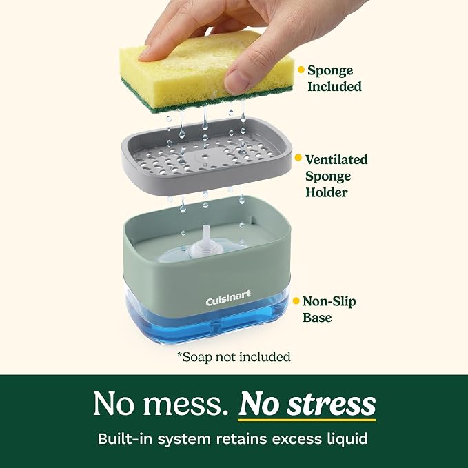 Cuisinart 2-in-1 Dish Soap Dispenser - Image 5