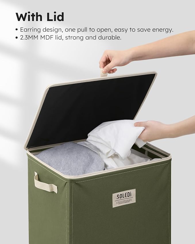 SOLEDI 100L Laundry Hamper - Image 5