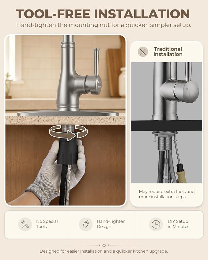WEWE Vintage Kitchen Faucet - Image 6