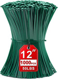 Zip Ties 12 inch, 1000 Pack Green Zip Ties, Wire Ties by HAVEMETD