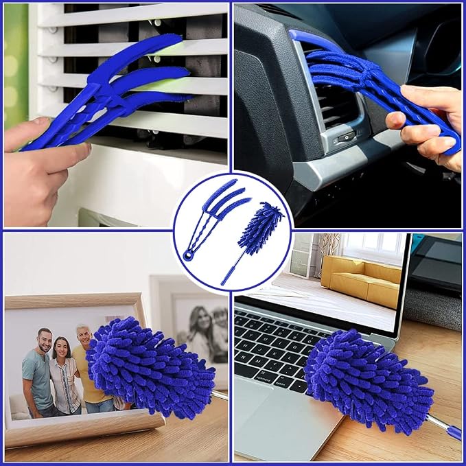 Buysenton Microfiber Duster, Reusable Bendable Dusters, Washable Lightweight - Image 6