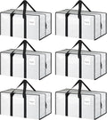 6 Pack Extra Heavy Duty Large Moving Bags by Fygrip