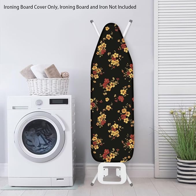 Floral Ironing Board Cover Elastic Edge - Image 3