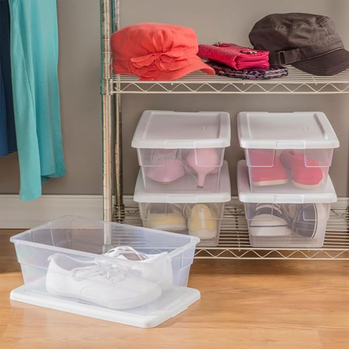Sterilite 6 Quart Storage Box, 12 Pack - Image 7