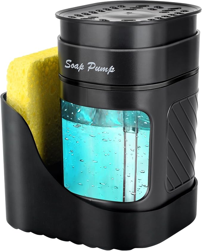 3-in-1 Dish Soap Dispenser by Eavida