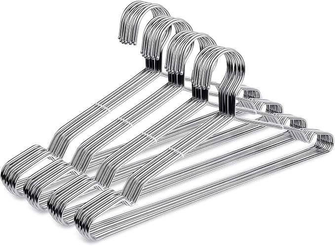 Fayleeko Heavy Duty Stainless Steel Coat Hangers by Fayleeko