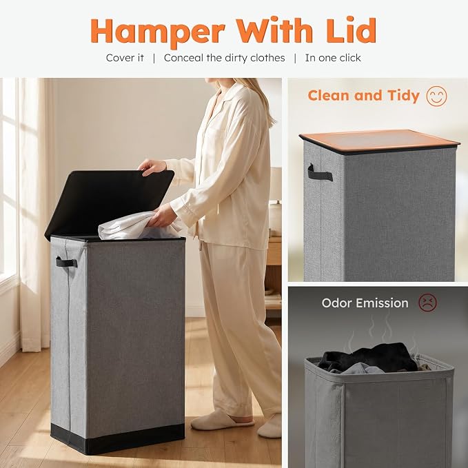 SOLEDI 100L Laundry Hamper - Image 7