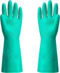 ThxToms Chemical Resistant Nitrile Gloves, Latex Rubber Free, 1 Pair, M | 15mil by ThxToms