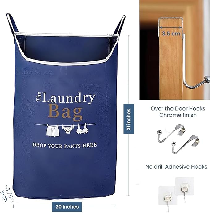 Fine Living Co. Large Hanging Laundry Hamper - Image 2