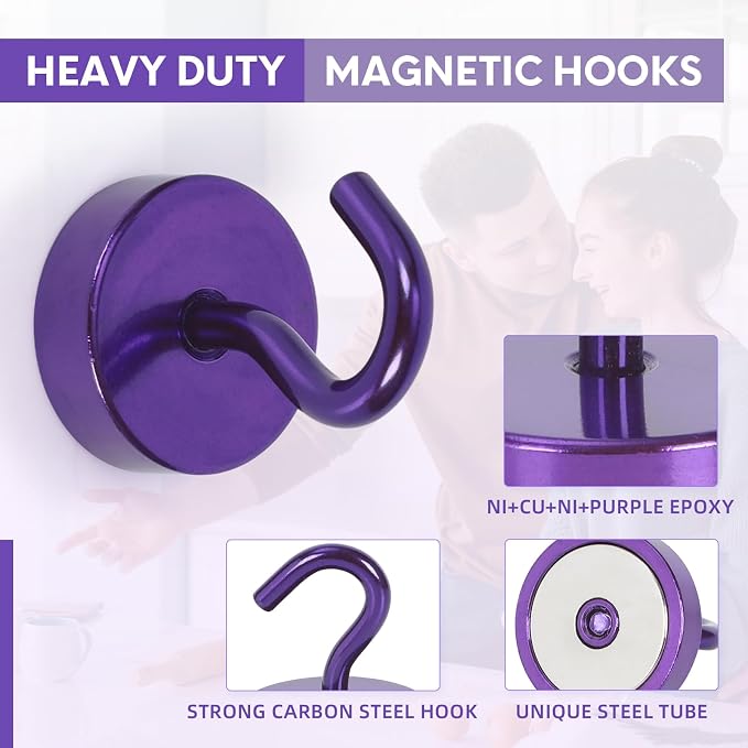Neosmuk Magnetic Hooks Steel Tube Design - Image 4