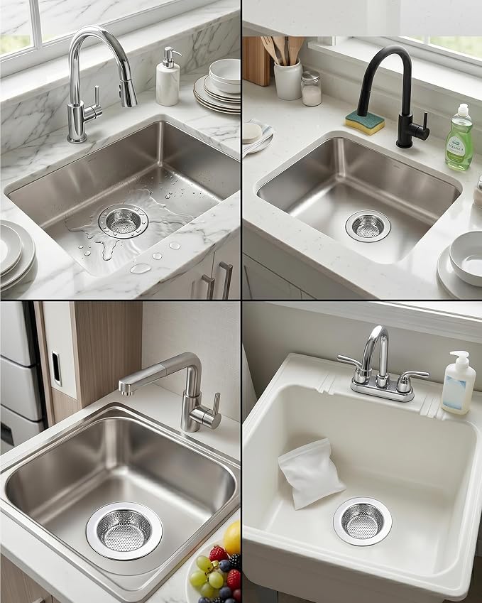 Kitchen Sink Strainer Stainless Steel - Image 8