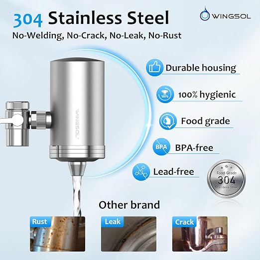 WINGSOL Stainless Steel Water Filter - Image 4