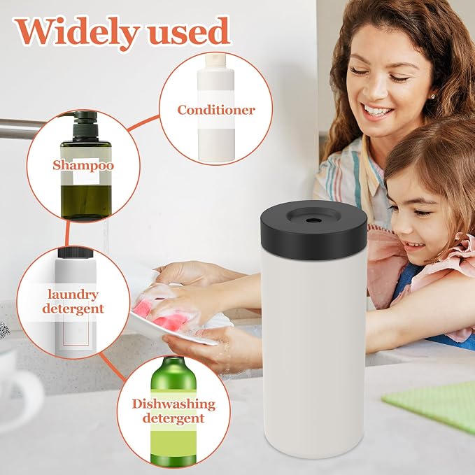Silicone Dish Soap Dispenser, Reusable Dish Soap Bottle, Refillable Dish Soap - Image 7