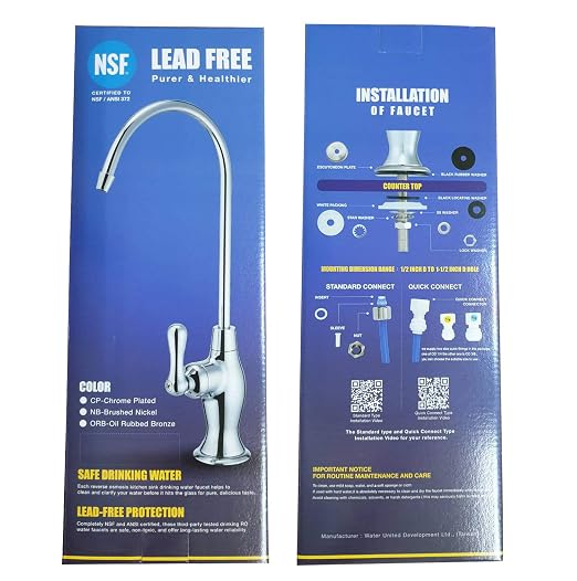 NSF Lead-Free Reverse Osmosis Drinking Faucet, Brushed Nickel | NSF - Image 2